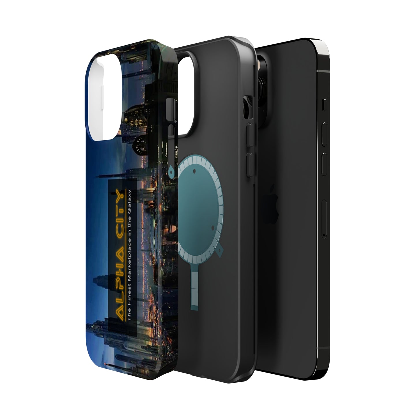 Alpha City Marketplace MagSafe Tough iPhone Cases