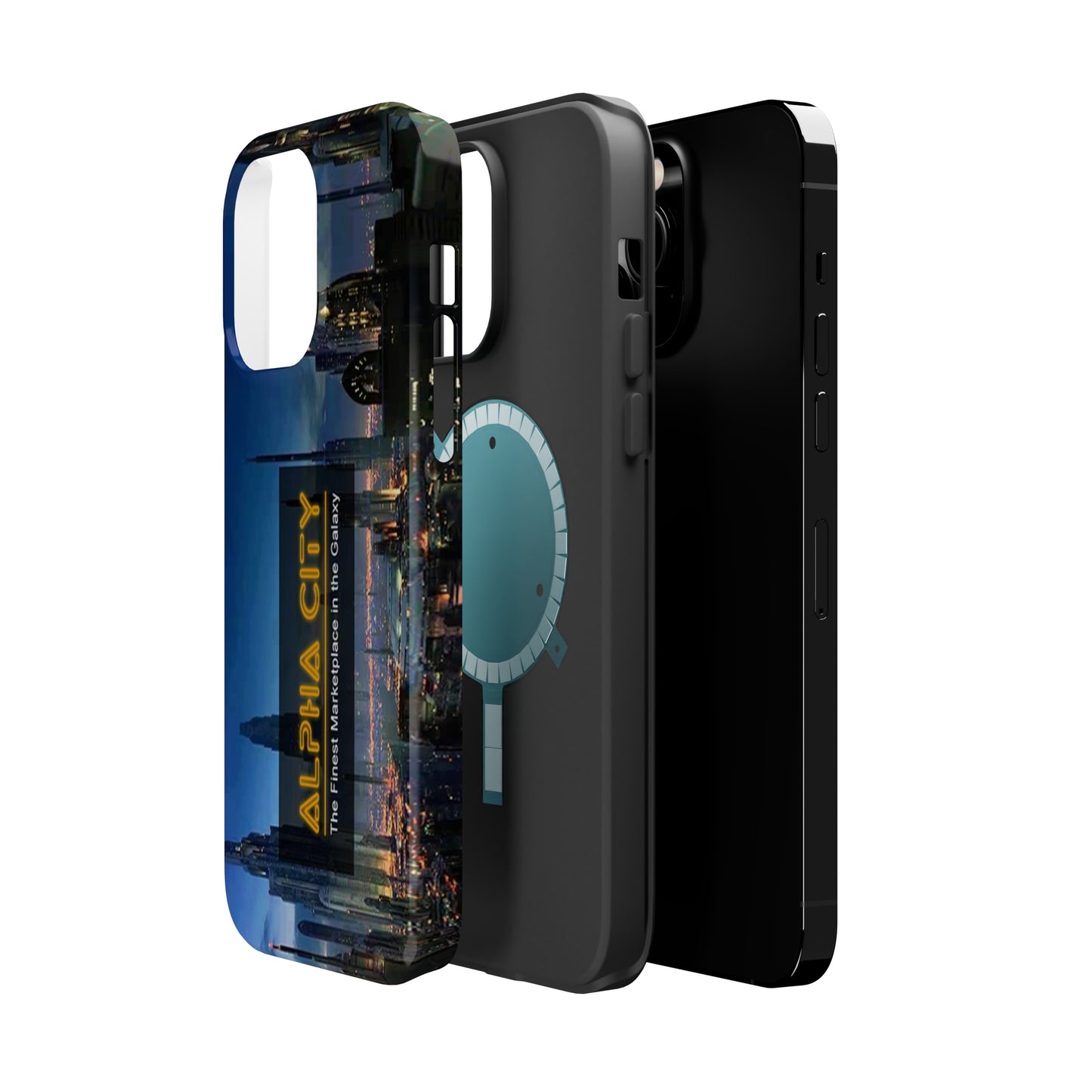 Alpha City Marketplace MagSafe Tough iPhone Cases