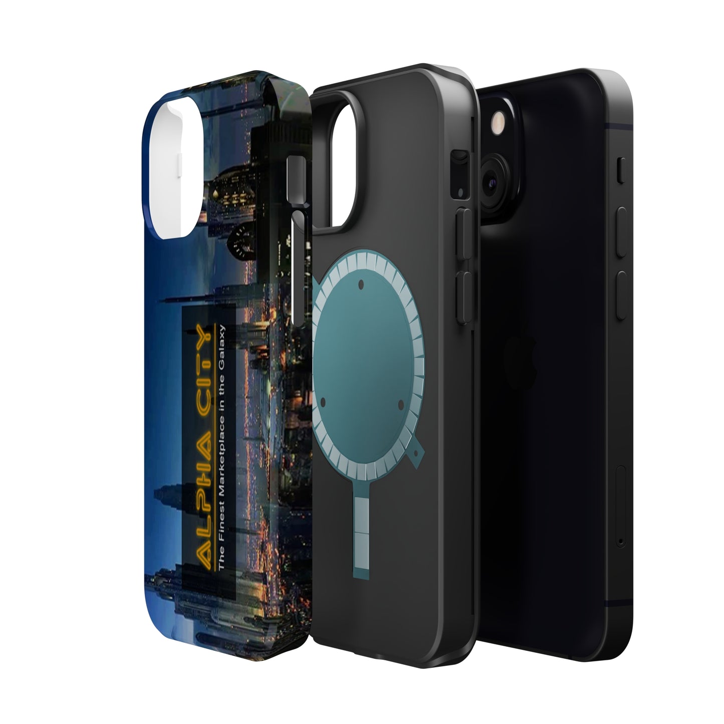 Alpha City Marketplace MagSafe Tough iPhone Cases