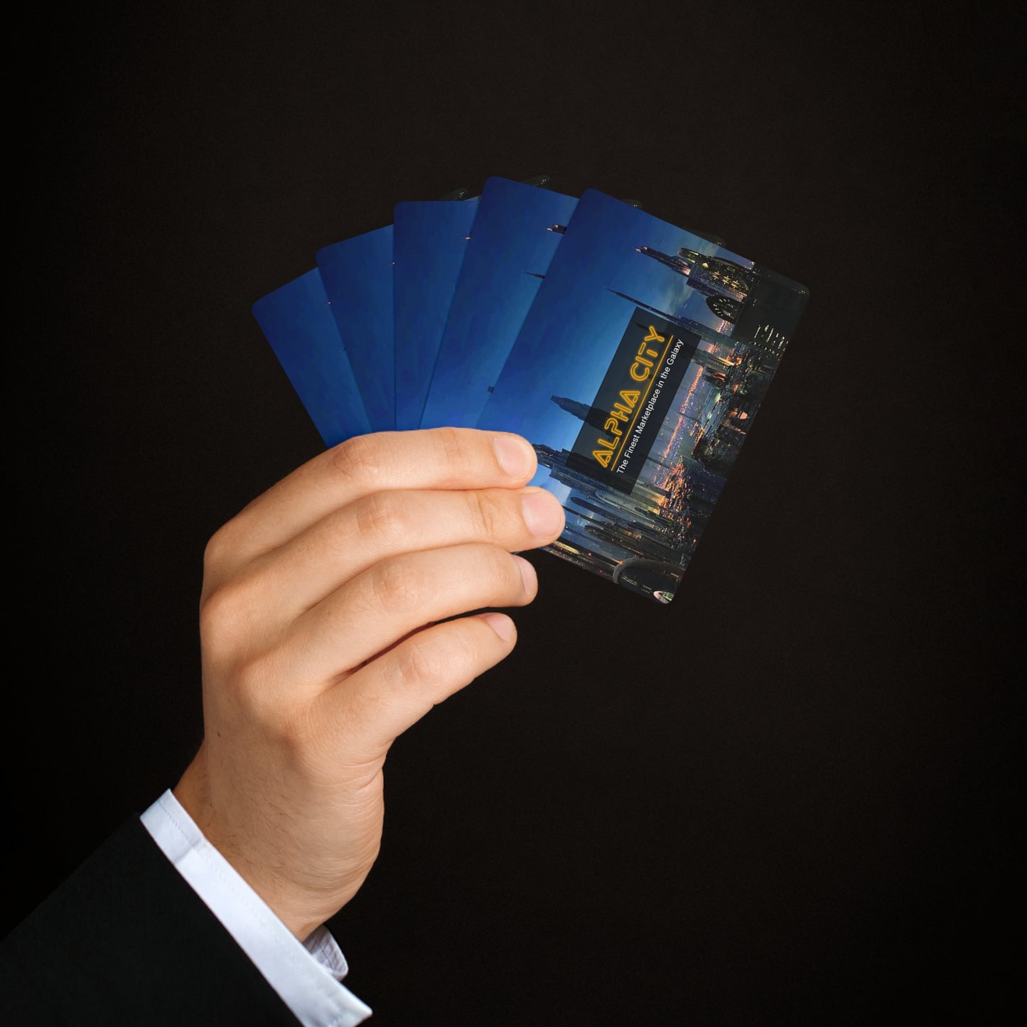 Alpha City Marketplace Custom Poker Cards