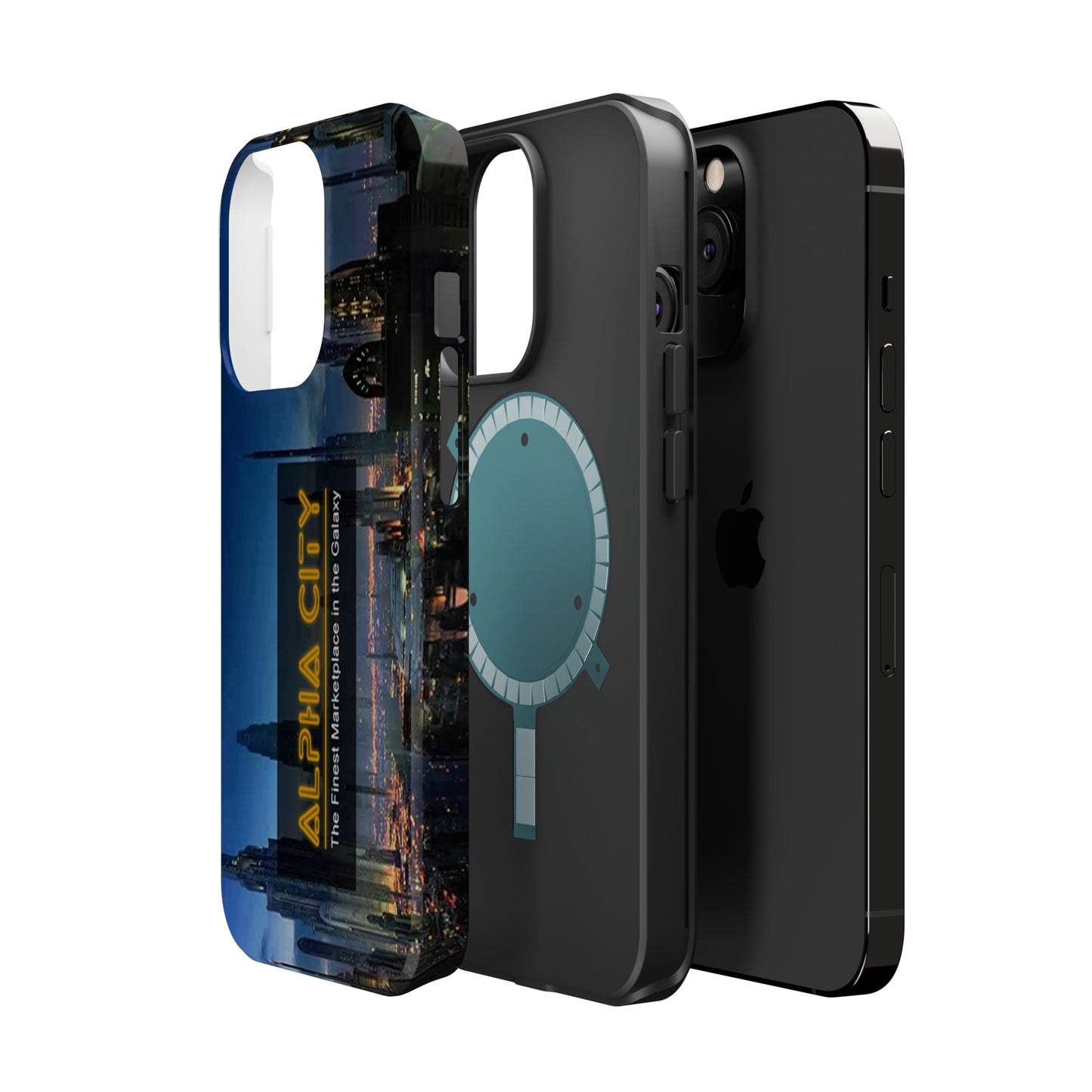 Alpha City Marketplace MagSafe Tough iPhone Cases