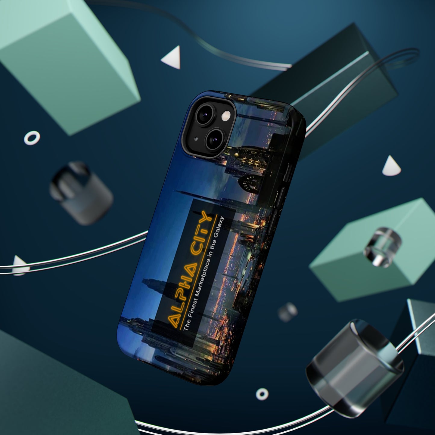 Alpha City Marketplace MagSafe Tough iPhone Cases