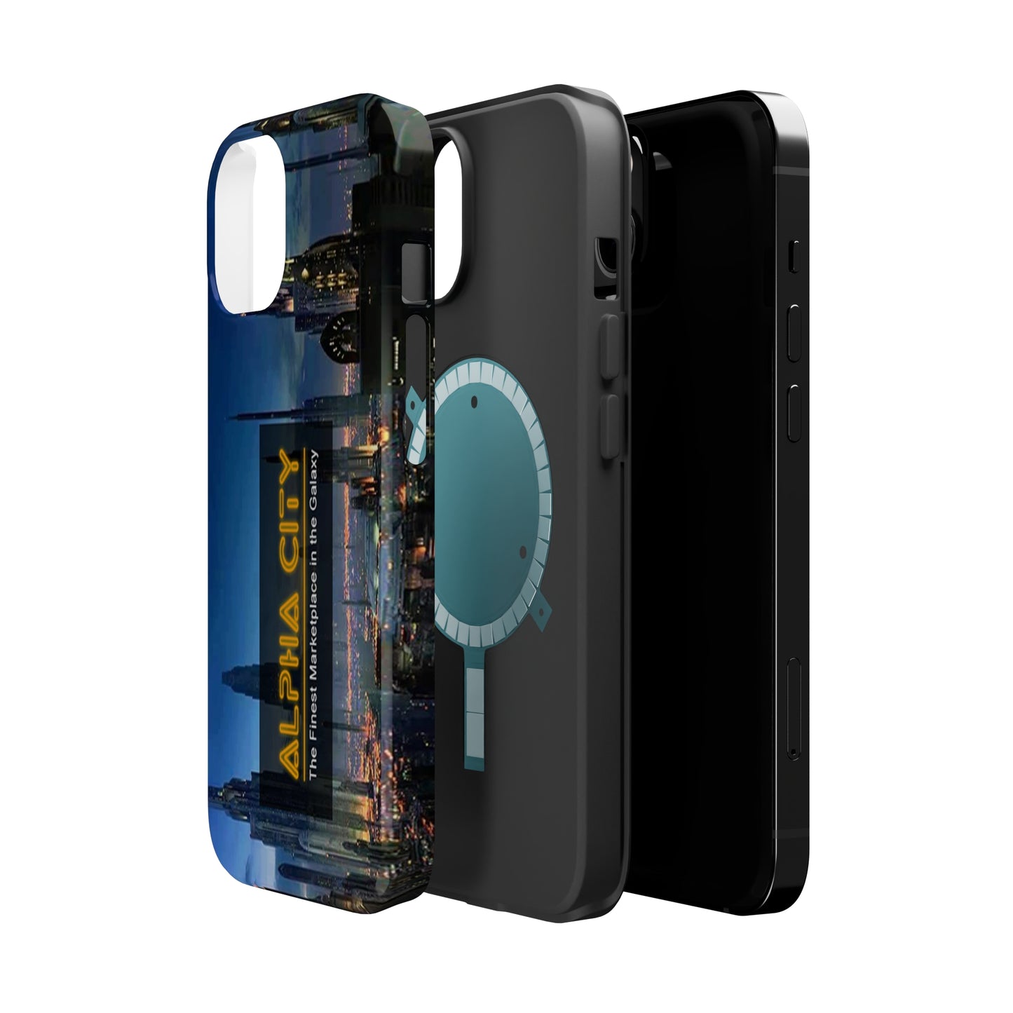 Alpha City Marketplace MagSafe Tough iPhone Cases