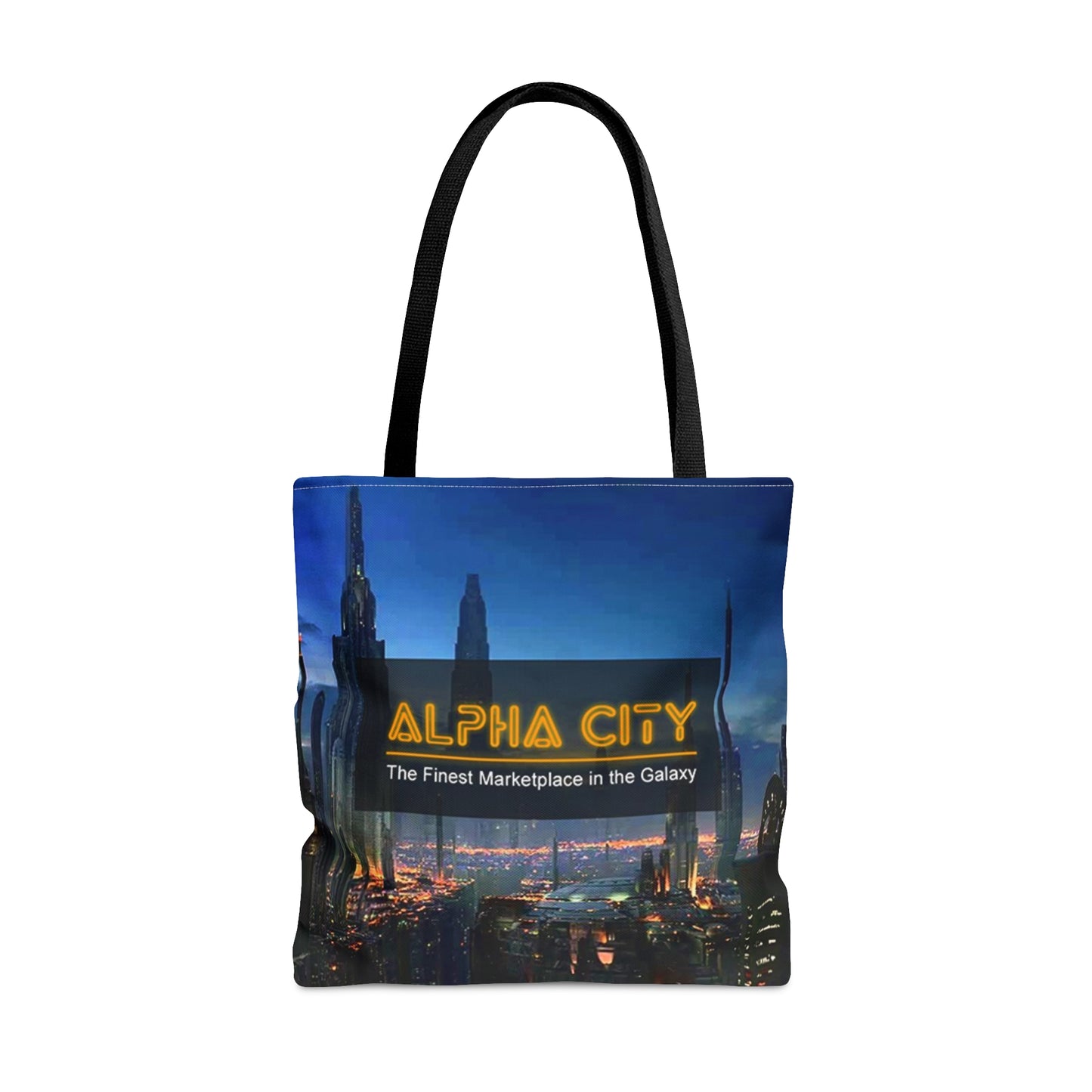 Alpha City Marketplace Tote Bag