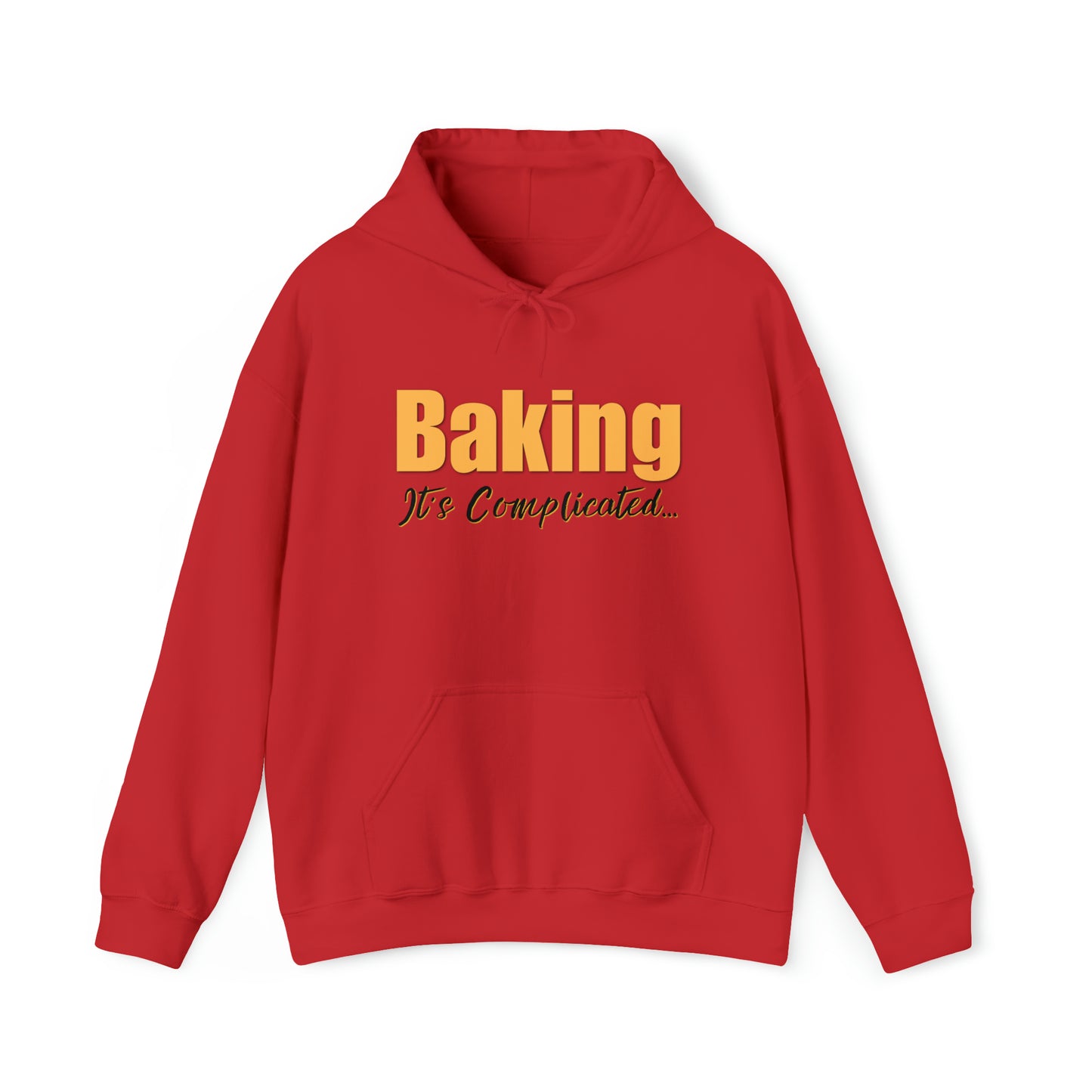 “Baking: It's Complicated...” Gildan 18500 Unisex Heavy Blend™ Hooded Sweatshirt