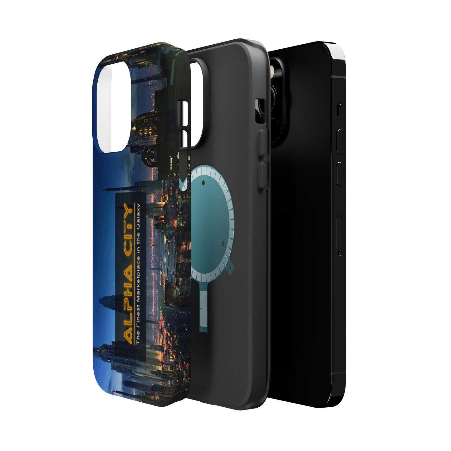 Alpha City Marketplace MagSafe Tough iPhone Cases