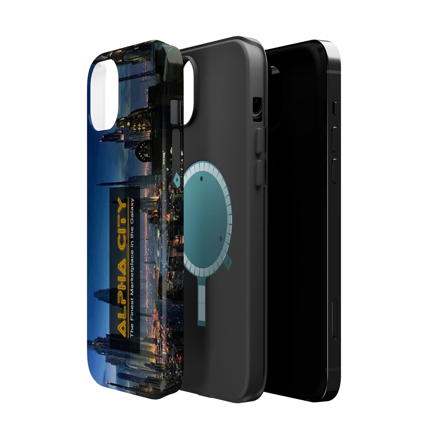 Alpha City Marketplace MagSafe Tough iPhone Cases