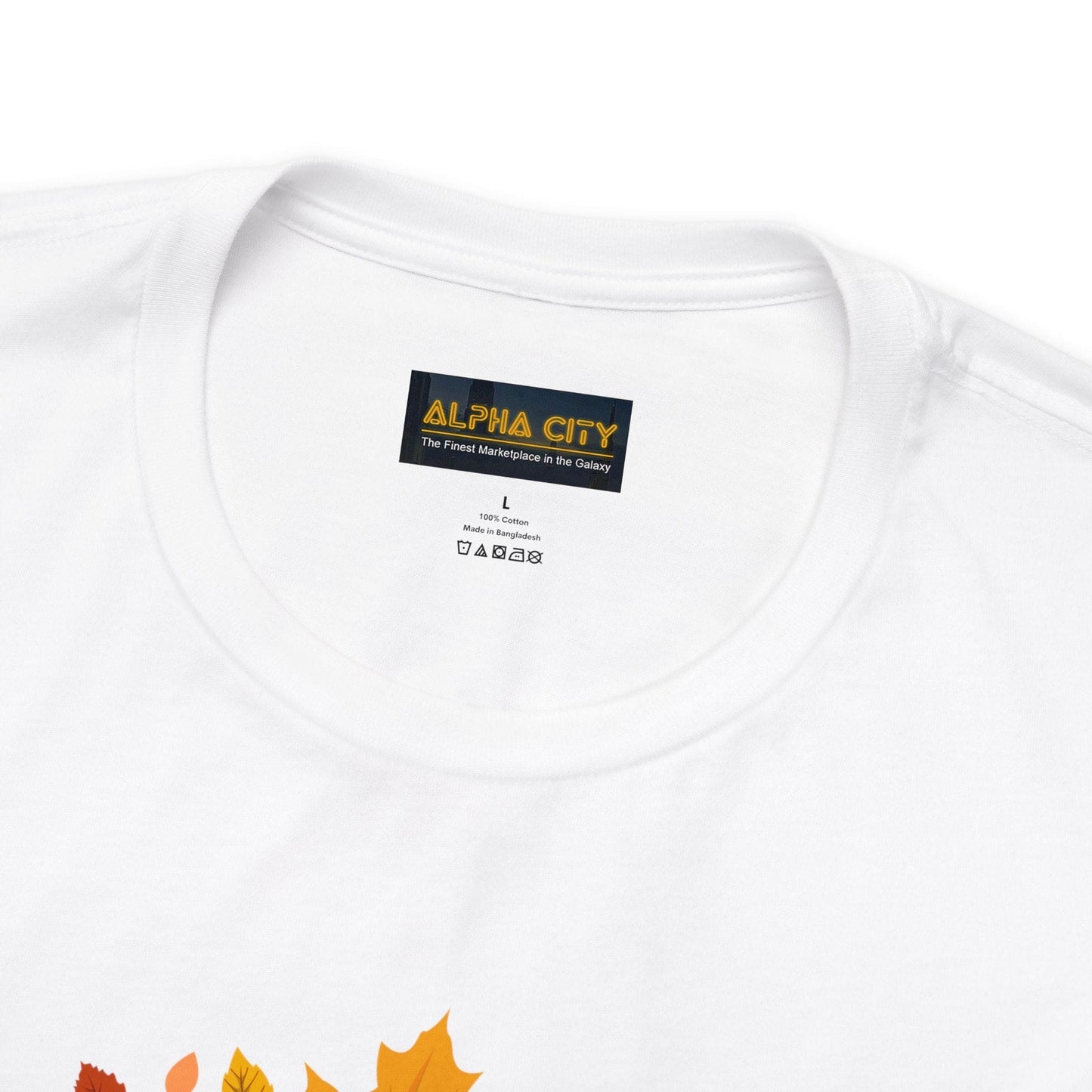 Happy Thanksgiving: “Happy Thanksgiving Day” w/Potpourri Design T-Shirt