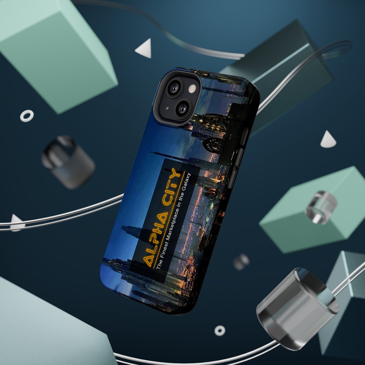Alpha City Marketplace MagSafe Tough iPhone Cases