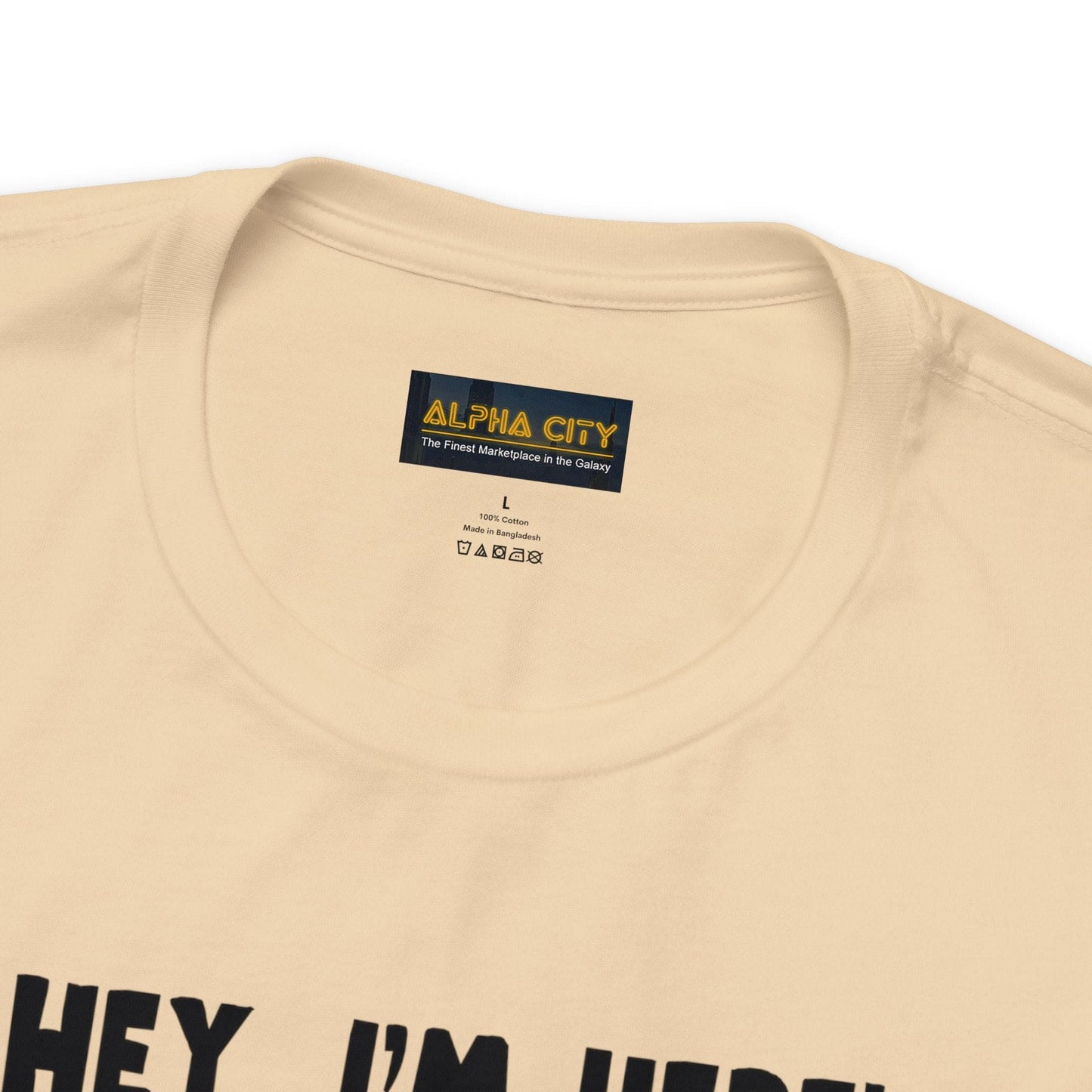 Jerky Turkey: “Hey, I'm Here! Heard You Couldn't Start without Me?” Thanksgiving Novelty T-Shirt
