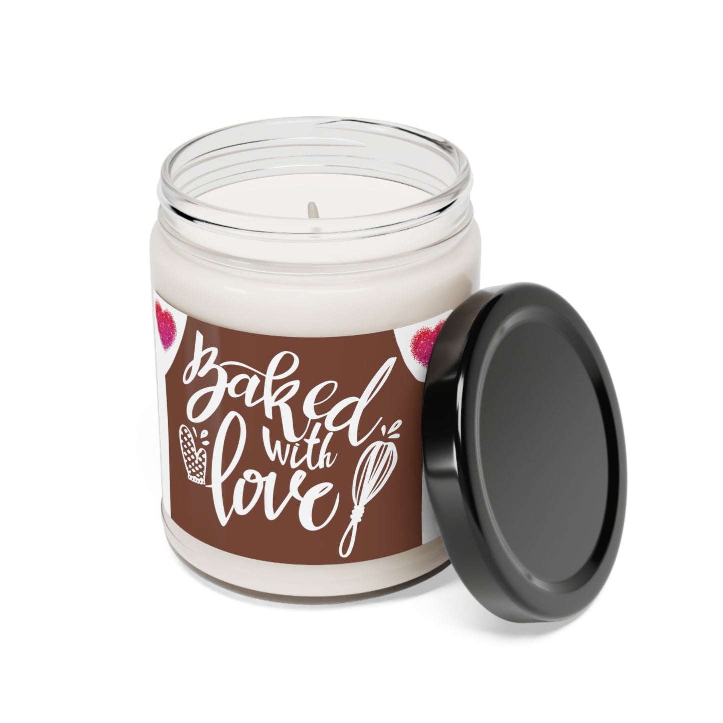 “Baked With Love” Apron image - Scented Ambiance Candle, 9oz