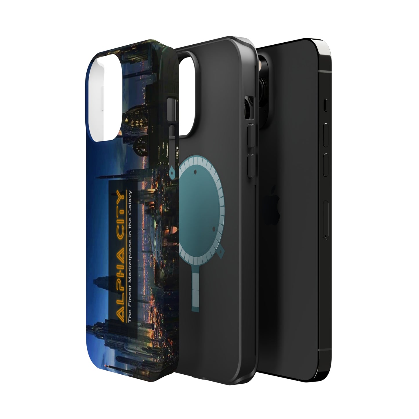 Alpha City Marketplace MagSafe Tough iPhone Cases