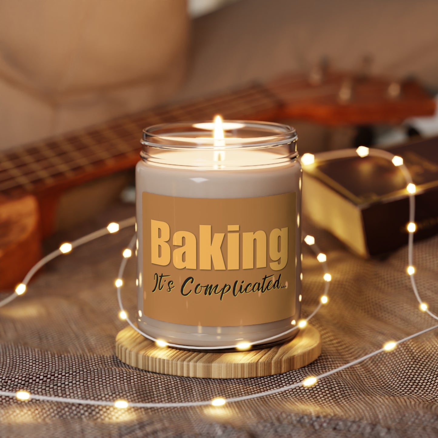 “Baking: It's Complicated” Scented Ambiance Candle, 9oz