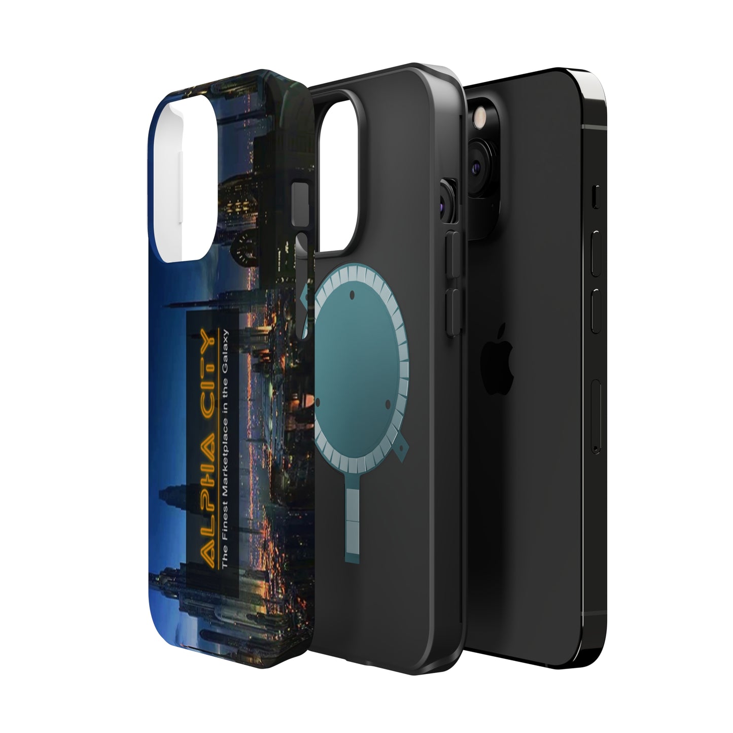 Alpha City Marketplace MagSafe Tough iPhone Cases
