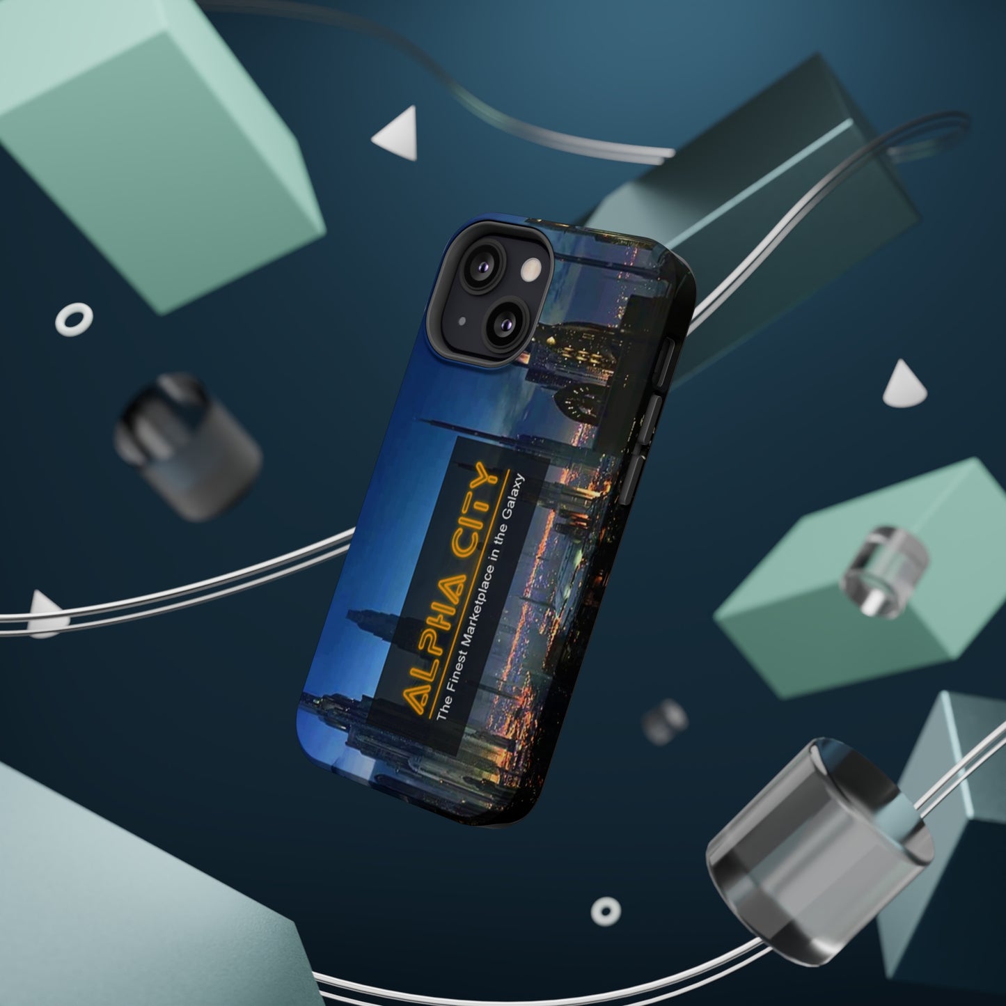 Alpha City Marketplace MagSafe Tough iPhone Cases
