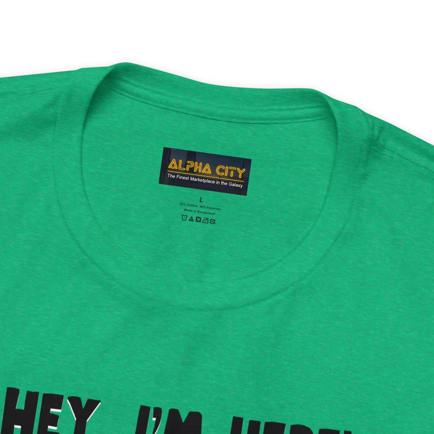 Jerky Turkey: “Hey, I'm Here! Heard You Couldn't Start without Me?” Thanksgiving Novelty T-Shirt