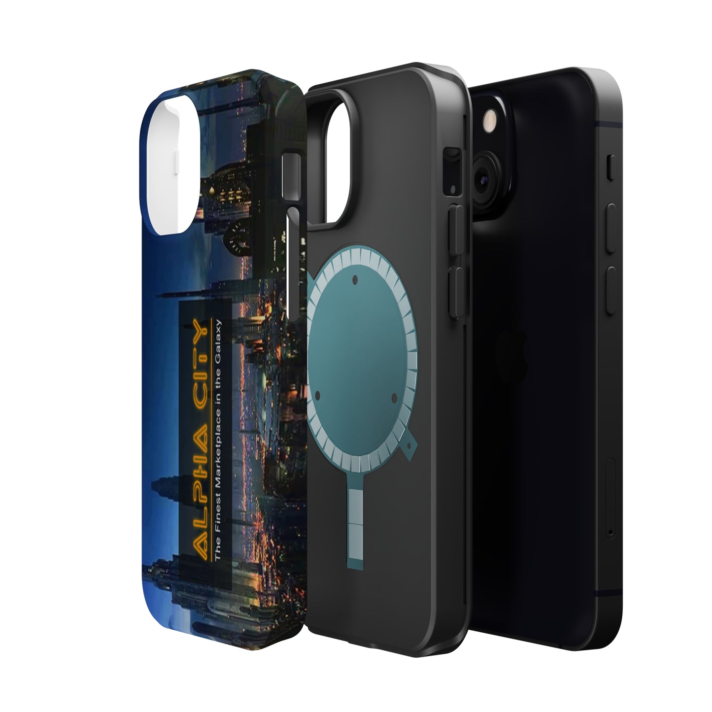 Alpha City Marketplace MagSafe Tough iPhone Cases