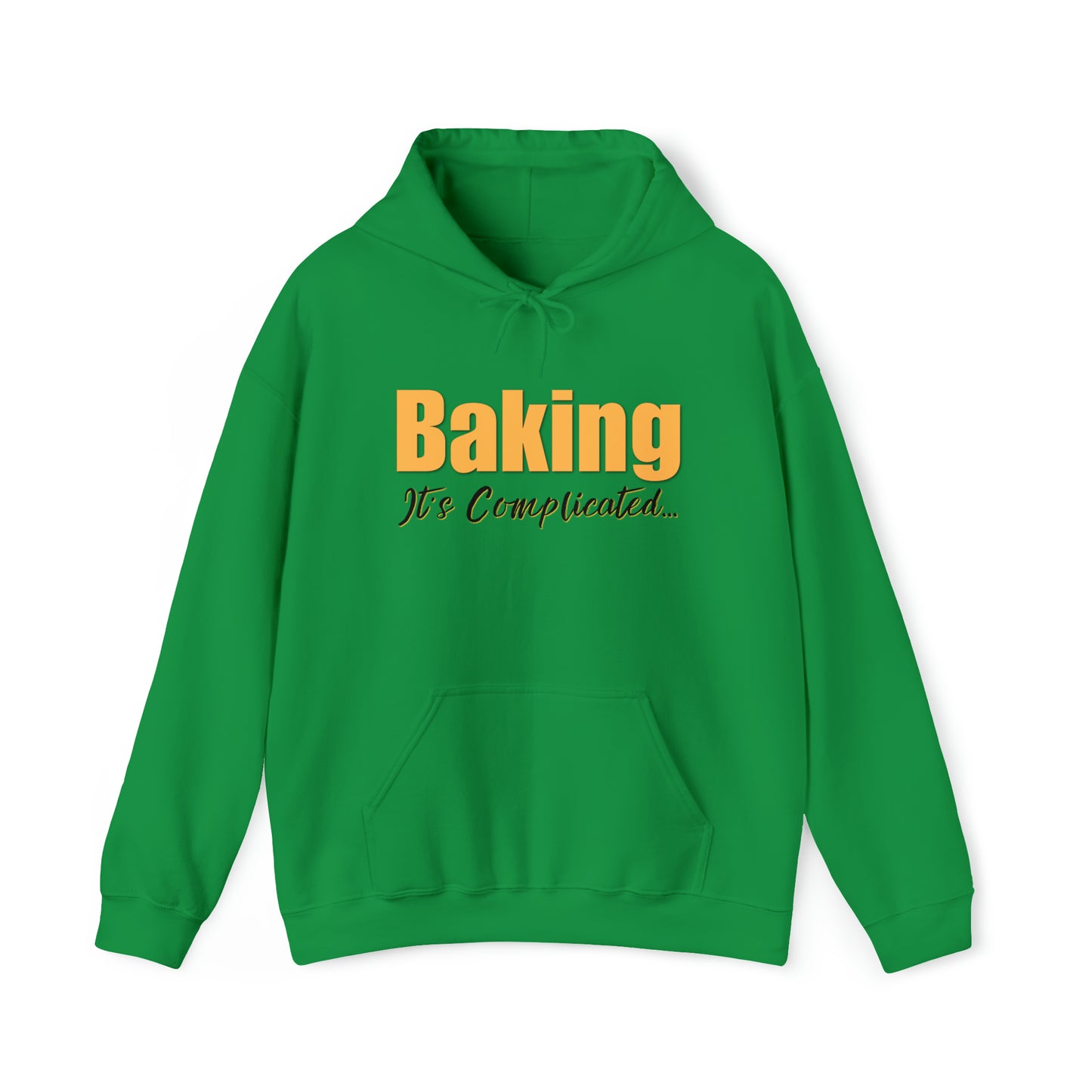 “Baking: It's Complicated...” Gildan 18500 Unisex Heavy Blend™ Hooded Sweatshirt