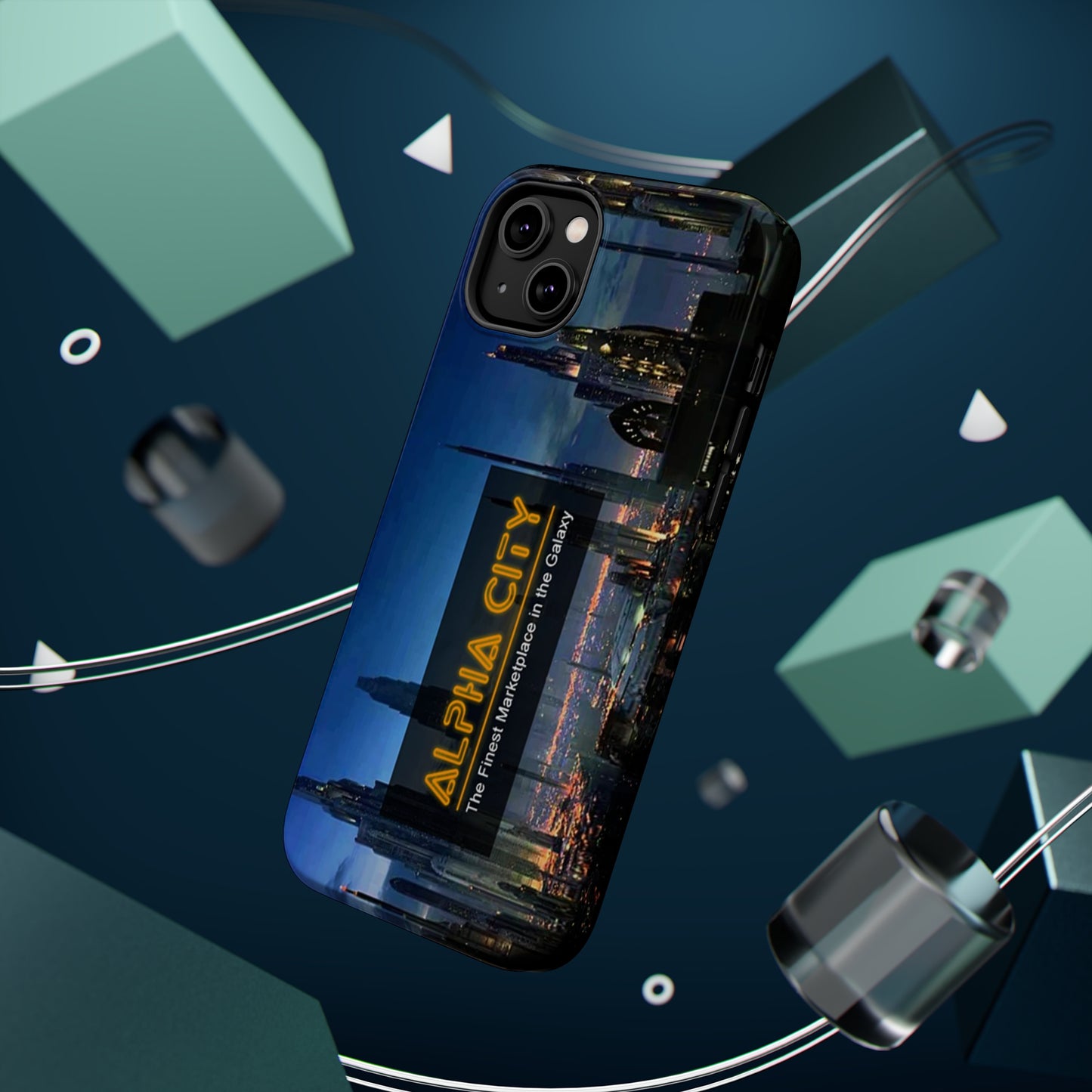 Alpha City Marketplace MagSafe Tough iPhone Cases