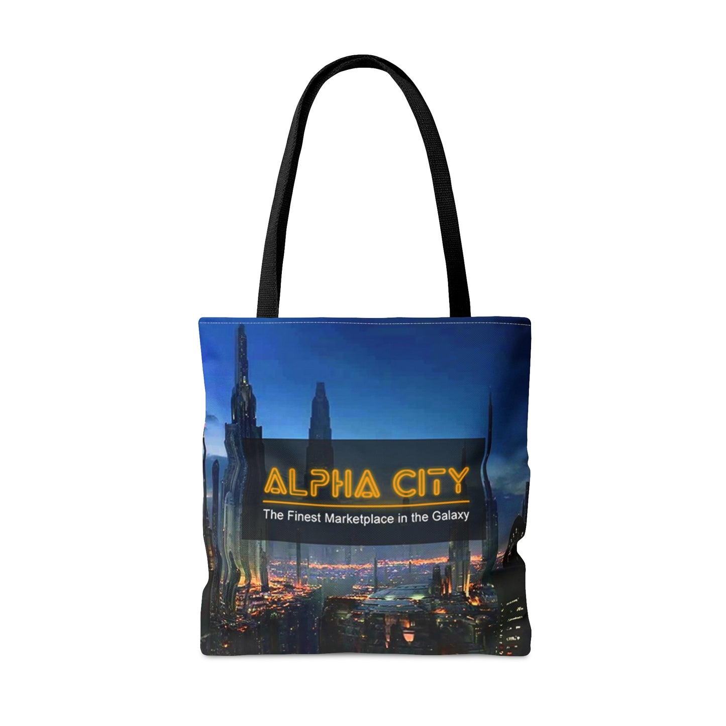 Alpha City Marketplace Tote Bag