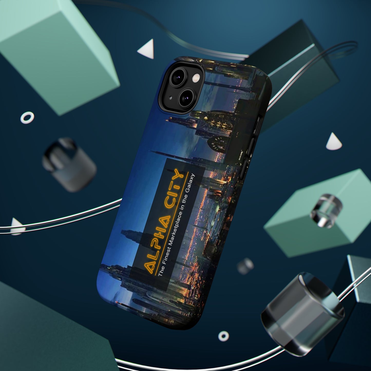 Alpha City Marketplace MagSafe Tough iPhone Cases