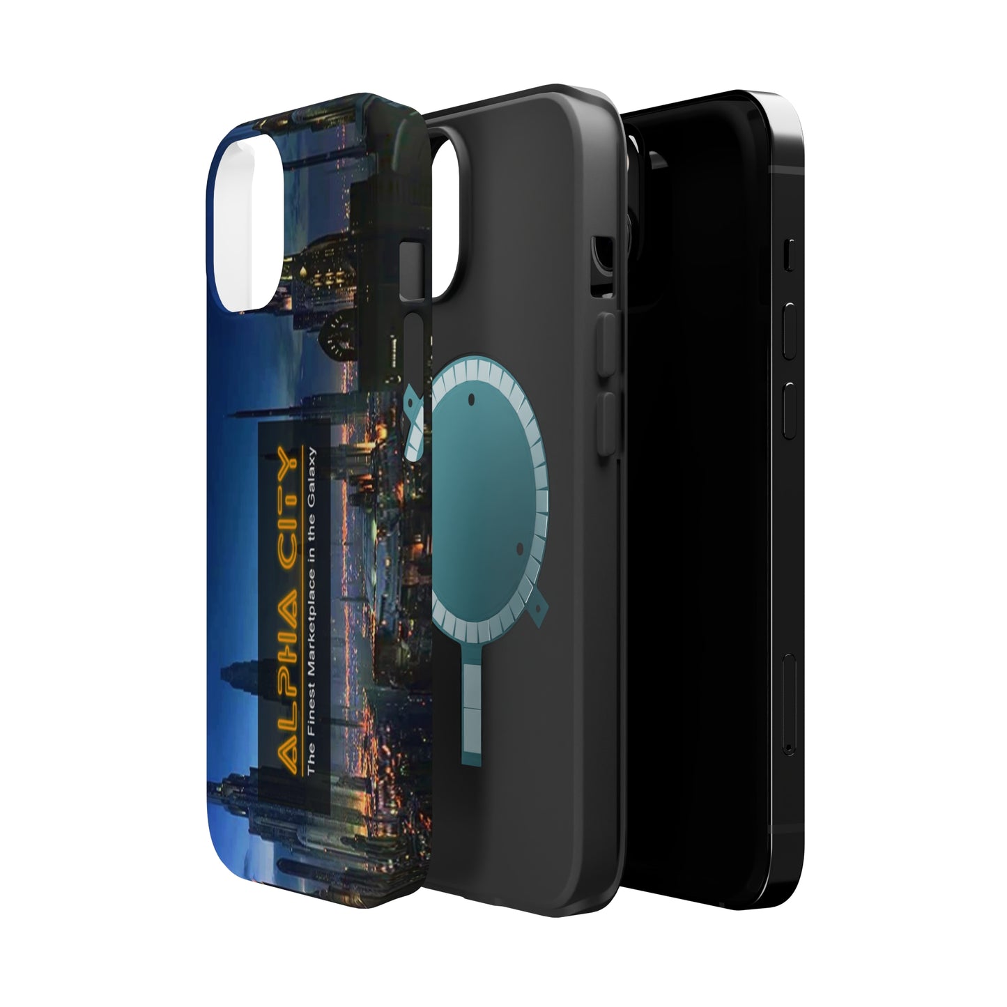 Alpha City Marketplace MagSafe Tough iPhone Cases