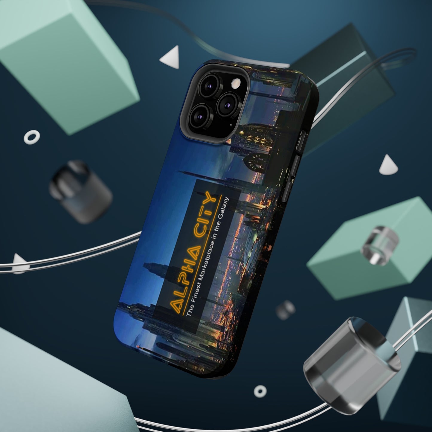 Alpha City Marketplace MagSafe Tough iPhone Cases