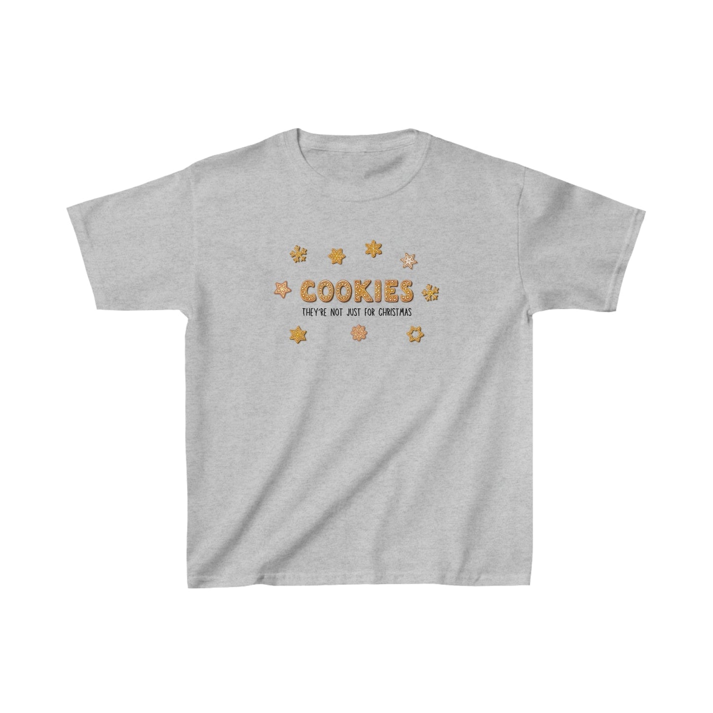 For Kids: “Cookies: They're Not Just for Christmas” Kids Heavy Cotton™ Tee