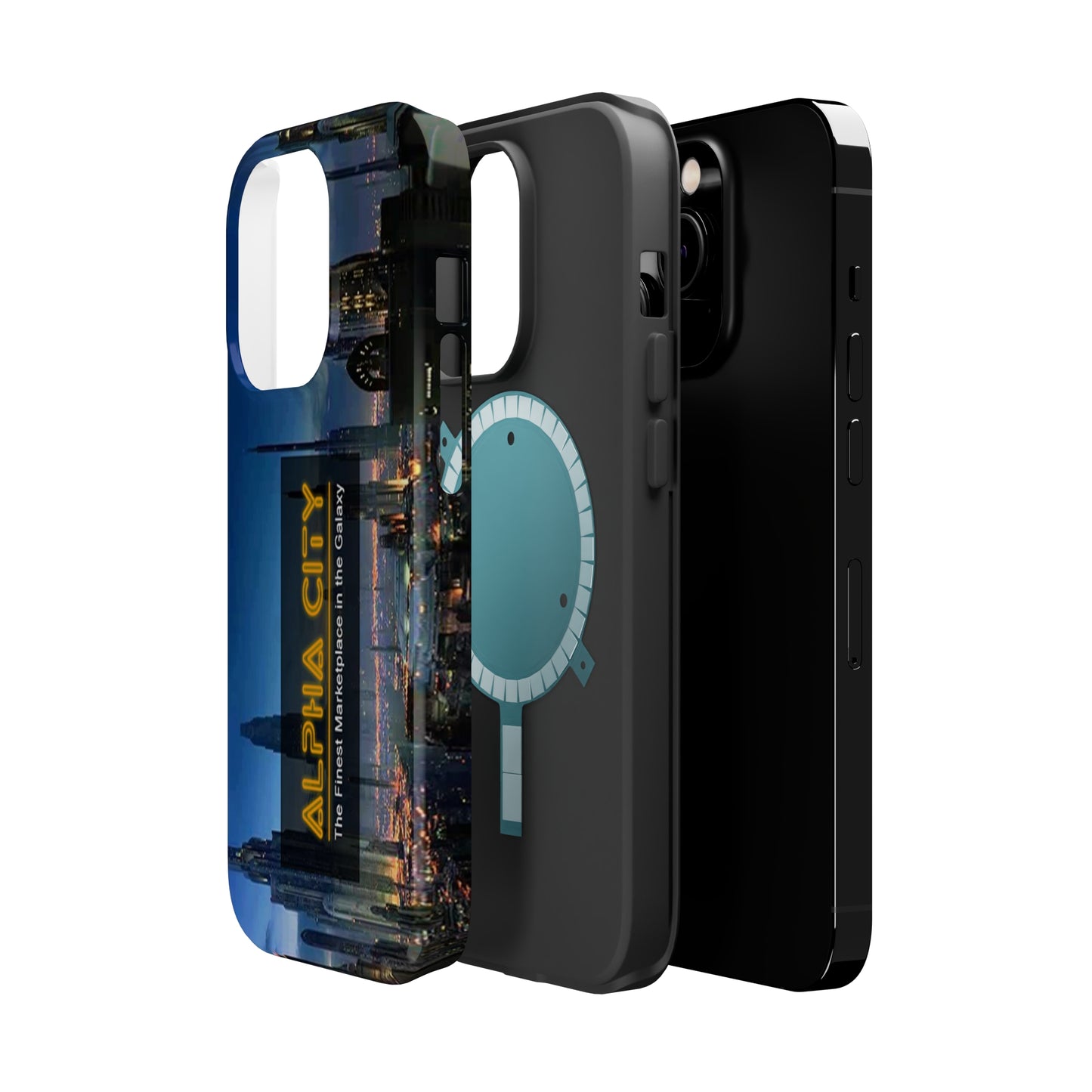 Alpha City Marketplace MagSafe Tough iPhone Cases