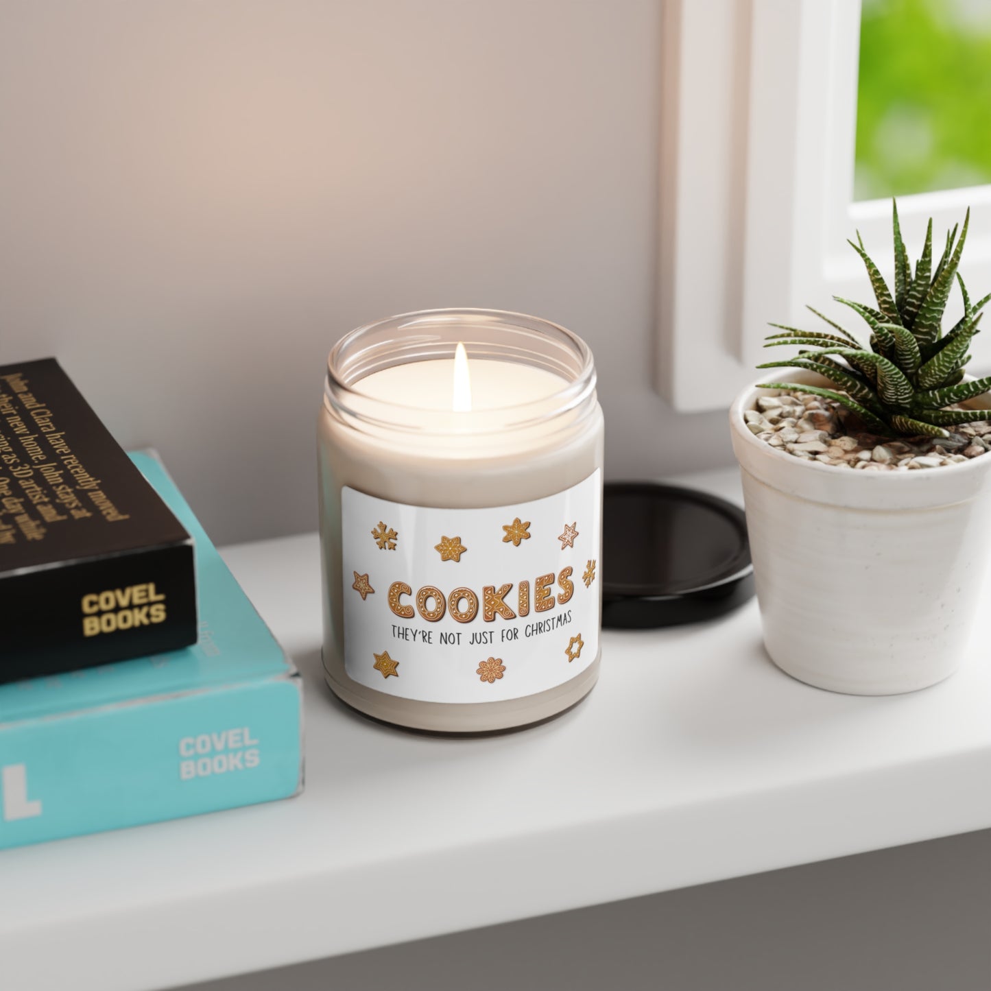 “Cookies: They're Not Just for Christmas” Scented Ambiance Candle, 9oz