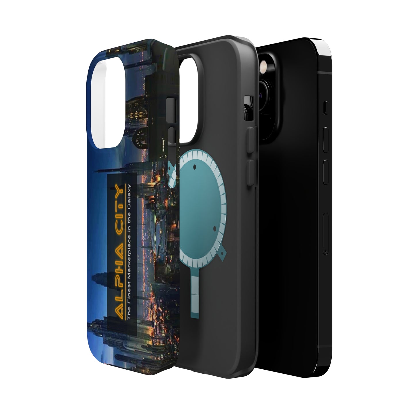 Alpha City Marketplace MagSafe Tough iPhone Cases