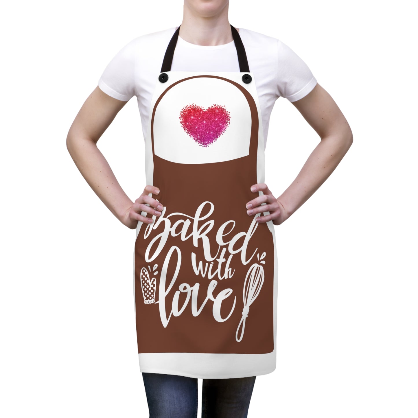 “Baked With Love” Apron image - Apron