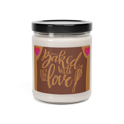 “Baked With Love” Apron image - Scented Ambiance Candle, 9oz