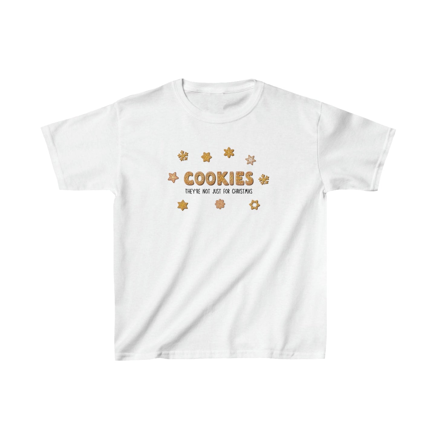 For Kids: “Cookies: They're Not Just for Christmas” Kids Heavy Cotton™ Tee