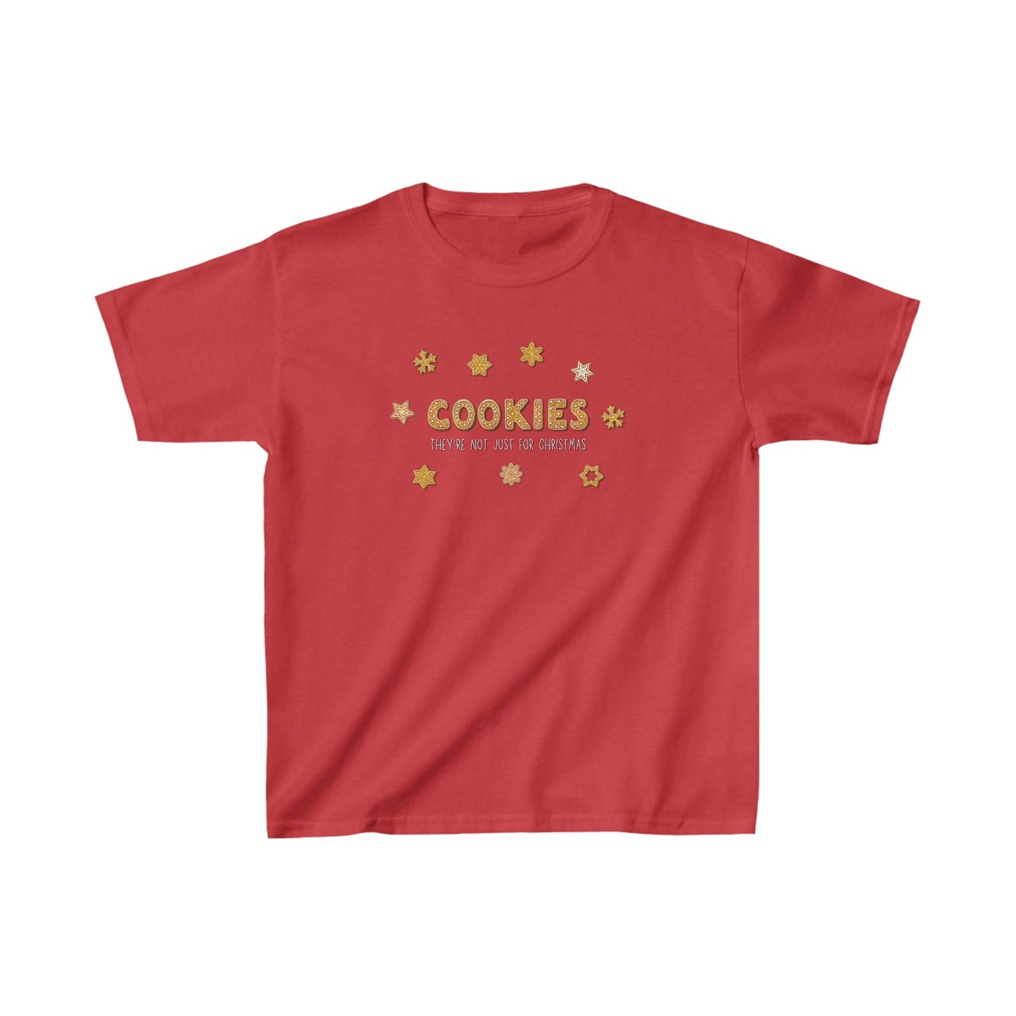 For Kids: “Cookies: They're Not Just for Christmas” Kids Heavy Cotton™ Tee